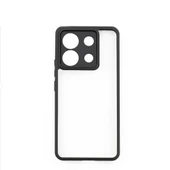 Zore Xiaomi ile uyumlu Redmi Note 13 Pro 5G Kılıf Kamera Korumalı Şeffaf Arka Yüzey New Roll Kapak - 10