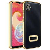 Zore Galaxy ile uyumlu A05 Kılıf Kamera Korumalı Logo Gösteren Omega Kapak - 7