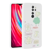 Zore Xiaomi ile uyumlu Redmi Note 8 Pro Kılıf Kabartma Figürlü Parlak Toys Silikon Kapak - 7