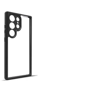 Zore Galaxy ile uyumlu S24 Ultra Kılıf Kamera Korumalı Şeffaf Arka Yüzey New Roll Kapak - 5