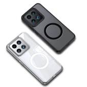 Zore Xiaomi ile uyumlu Mi 14 Kılıf Sert PC Arka Yüzey Wireless Şarj Özellikli Flet M-safe Kapak - 3