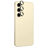 Zore Galaxy ile uyumlu S24 Plus Titanium Premium Temperli Kamera Lens Koruyucu - 3