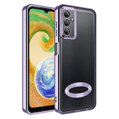 Zore Galaxy ile uyumlu A05S Kılıf Kamera Korumalı Logo Gösteren Omega Kapak - 4