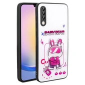 Zore Galaxy ile uyumlu A50 Kılıf Parlayan Kabartmalı İkonik Figürlü Amas Silikon Kapak - 1