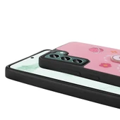 Zore Galaxy ile uyumlu S21 FE Kılıf Parlayan Kabartmalı İkonik Figürlü Amas Silikon Kapak - 3