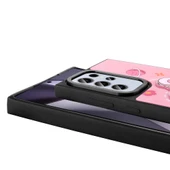 Zore Galaxy ile uyumlu S24 Ultra Kılıf Parlayan Kabartmalı İkonik Figürlü Amas Silikon Kapak - 2