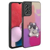 Zore Galaxy ile uyumlu A13 4G Kılıf Parlayan Kabartmalı İkonik Figürlü Amas Silikon Kapak thumbnail 10