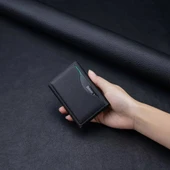 Zore CRD-04 Suni Deri Görünümlü 5 Hazneli Magnetik Kartlık - 5