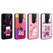 Zore Oppo ile uyumlu A5 2020 Kılıf Parlayan Kabartmalı İkonik Figürlü Amas Silikon Kapak - 7