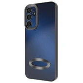 Zore Galaxy ile uyumlu A15 Kılıf Kamera Korumalı Logo Gösteren Omega Kapak - 7