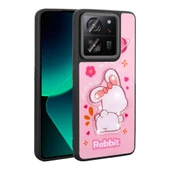 Zore Xiaomi ile uyumlu Mi 13T Pro Kılıf Parlayan Kabartmalı İkonik Figürlü Amas Silikon Kapak - 9