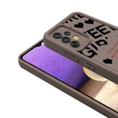 Zore Galaxy ile uyumlu A32 4G Kılıf Kamera Korumalı Baskılı Arka Yüzey Klas Kapak - 8