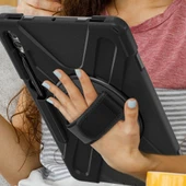 Zore Galaxy ile uyumlu Tab S9 FE Plus Defender Tablet Silikon - 9