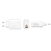 Zore Always-02 GaN Tech Type-C PD4.0 USB-A QC3.0 Hızlı Şarj Özellikli Seyahat Şarj Başlığı 45W - 5