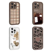 Zore Apple ile uyumlu iPhone 15 Pro Kılıf Kamera Korumalı Baskılı Arka Yüzey Klas Kapak - 9