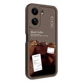 Zore Xiaomi ile uyumlu Mi 13T Pro Kılıf Kamera Korumalı Baskılı Arka Yüzey Klas Kapak - 9