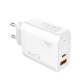 Zore Always-02 GaN Tech Type-C PD4.0 USB-A QC3.0 Hızlı Şarj Özellikli Seyahat Şarj Başlığı 45W - 6