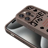 Zore Apple ile uyumlu iPhone 14 Pro Max Kılıf Kamera Korumalı Baskılı Arka Yüzey Klas Kapak - 7