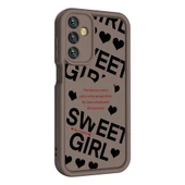 Zore Galaxy ile uyumlu A15 Kılıf Kamera Korumalı Baskılı Arka Yüzey Klas Kapak - 11