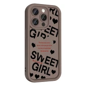 Zore Apple ile uyumlu iPhone 15 Pro Kılıf Kamera Korumalı Baskılı Arka Yüzey Klas Kapak - 11