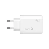 Zore Always-01 GaN Tech Type-C PD4.0 USB-A QC3.0 Hızlı Şarj Özellikli Seyahat Şarj Başlığı 65W - 2
