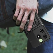 Zore Tecno ile uyumlu Spark 20 Kılıf Magnetik Standlı Kamera Korumalı Sürgülü Vega Kapak thumbnail 8