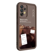 Zore Galaxy ile uyumlu A32 4G Kılıf Kamera Korumalı Baskılı Arka Yüzey Klas Kapak - 10