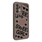 Zore Galaxy ile uyumlu A32 4G Kılıf Kamera Korumalı Baskılı Arka Yüzey Klas Kapak - 11