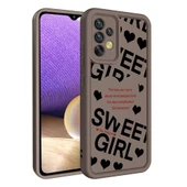 Zore Galaxy ile uyumlu A32 4G Kılıf Kamera Korumalı Baskılı Arka Yüzey Klas Kapak - 4