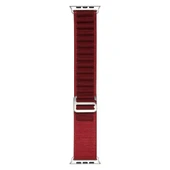 Apple Watch 7 45mm Zore Band-74 Hasır Kordon - 3