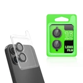 Zore Apple ile uyumlu iPhone 16 Plus CL-07 Kamera Lens Koruyucu thumbnail 3