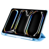 Zore Apple ile uyumlu iPad Pro 11 2024 Smart Cover Kalem Bölmeli Standlı 1-1 Kılıf - 3
