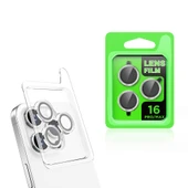 Zore Apple ile uyumlu iPhone 16 Pro Max CL-07 Kamera Lens Koruyucu thumbnail 4