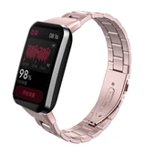 Zore Xiaomi ile uyumlu Mi Band 7 Pro KRD-04 Metal Kordon - 11