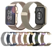 Zore Huawei ile uyumlu Watch Fit 3 KRD-01 Metal Kordon - 4