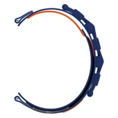 Zore Huawei ile uyumlu GT2 42mm KRD-112 20mm Orbital Örgülü Halat Tasarımlı Naylon Kumaş Hasır Kordon thumbnail 5