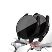 Zore Galaxy ile uyumlu Watch 5 44mm Sert PC Kasa ve Privacy Hayalet Ekran Koruyucu Watch Gard 32 thumbnail 5