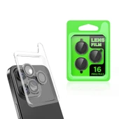 Zore Apple ile uyumlu iPhone 16 Pro Max CL-07 Kamera Lens Koruyucu thumbnail 2