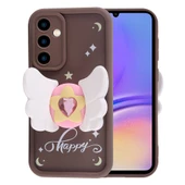 Zore Galaxy ile uyumlu A05S Kılıf Kamera Korumalı Figür Tasarımlı Kapya Kapak - 5