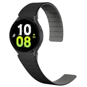 Zore Galaxy ile uyumlu Watch 5 40mm KRD-111 20mm Çizgili Desenli Silikon Kordon - 1