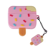 Zore Apple ile uyumlu Airpods ile uyumlu Pro 2 TPU Kabartma Figürlü İpli Airbag 37 Silikon Kılıf - 10