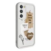 Zore Galaxy ile uyumlu S23 Kılıf Kamera Korumalı Baskılı Arka Yüzey Klas Kapak - 12