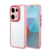 Zore Xiaomi ile uyumlu Redmi Note 13 Pro 4G Kılıf Kamera Korumalı Renkli Kenar ve Çerçeve Tasarımlı Vitamin Kapak - 1