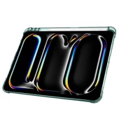 Zore Apple ile uyumlu iPad Pro 11 2024 Kılıf Tri Folding Kalem Bölmeli Standlı Kılıf - 5