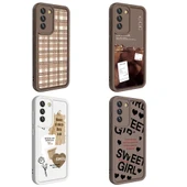 Zore Galaxy ile uyumlu S21 FE Kılıf Kamera Korumalı Baskılı Arka Yüzey Klas Kapak - 9