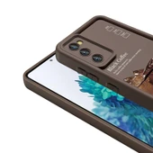 Zore Galaxy ile uyumlu S20 FE Kılıf Kamera Korumalı Baskılı Arka Yüzey Klas Kapak - 8