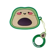 Zore Apple ile uyumlu Airpods ile uyumlu Pro 2 TPU Kabartma Figürlü İpli Airbag 37 Silikon Kılıf - 12