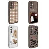 Zore Galaxy ile uyumlu S24 Kılıf Kamera Korumalı Baskılı Arka Yüzey Klas Kapak - 9