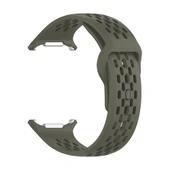 Zore Galaxy ile uyumlu Watch Ultra 47mm KRD-119 Delikli Tasarım Silikon Kordon - 12