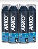 Arko Men Cool 200 ml 4 Adet Tıraş Jeli - 1